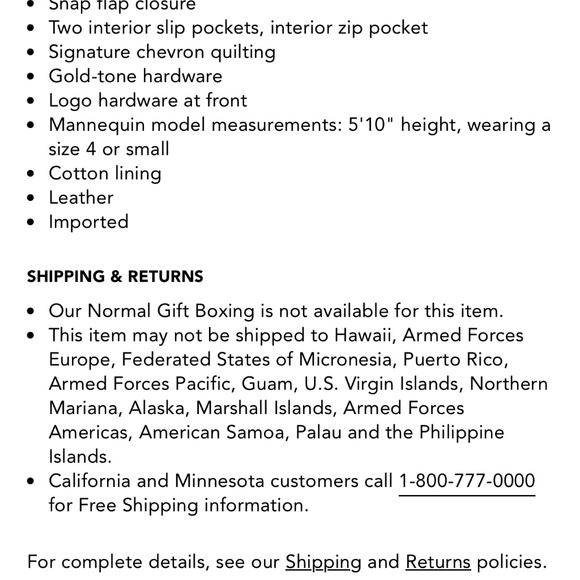 Tory Burch Kira Chevron small leather Crossbody - Picture 8 of 8